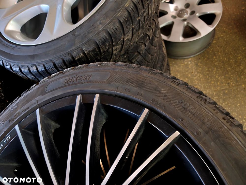 5x112 Alufelgi Felgi Aluminiowe 18 Koła Zimowe Zima SKODA SUPERB YETI  SEAT EXEO ATECA ALHAMBRA II 2 VW PASSAT B5 B6 B7 B8 ARTEON TIGUAN SHARAN II 2 AUDI A4 B5 B6 B7 B8 B9 A6 C5 C6 C7 Q3 Q5 A5 A8 D2 D3 D4 MERCEDES BMW 6mm Legnica ALU-RAD 235/45 - 6