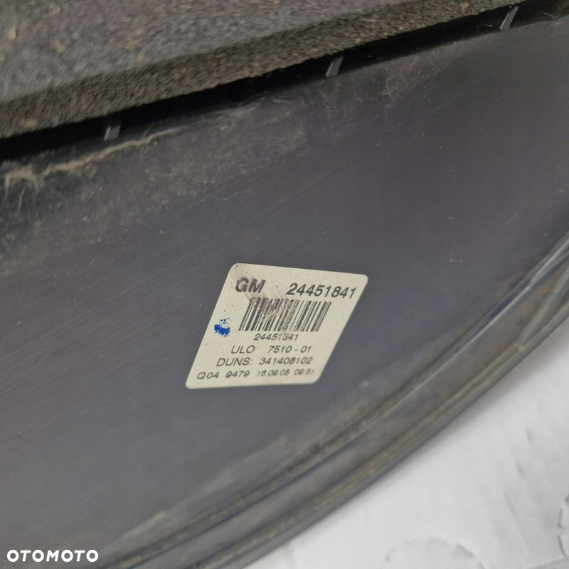 LAMPA TYŁ TYLNA OPEL ZAFIRA B EUROPA LEWA13252447 - 5