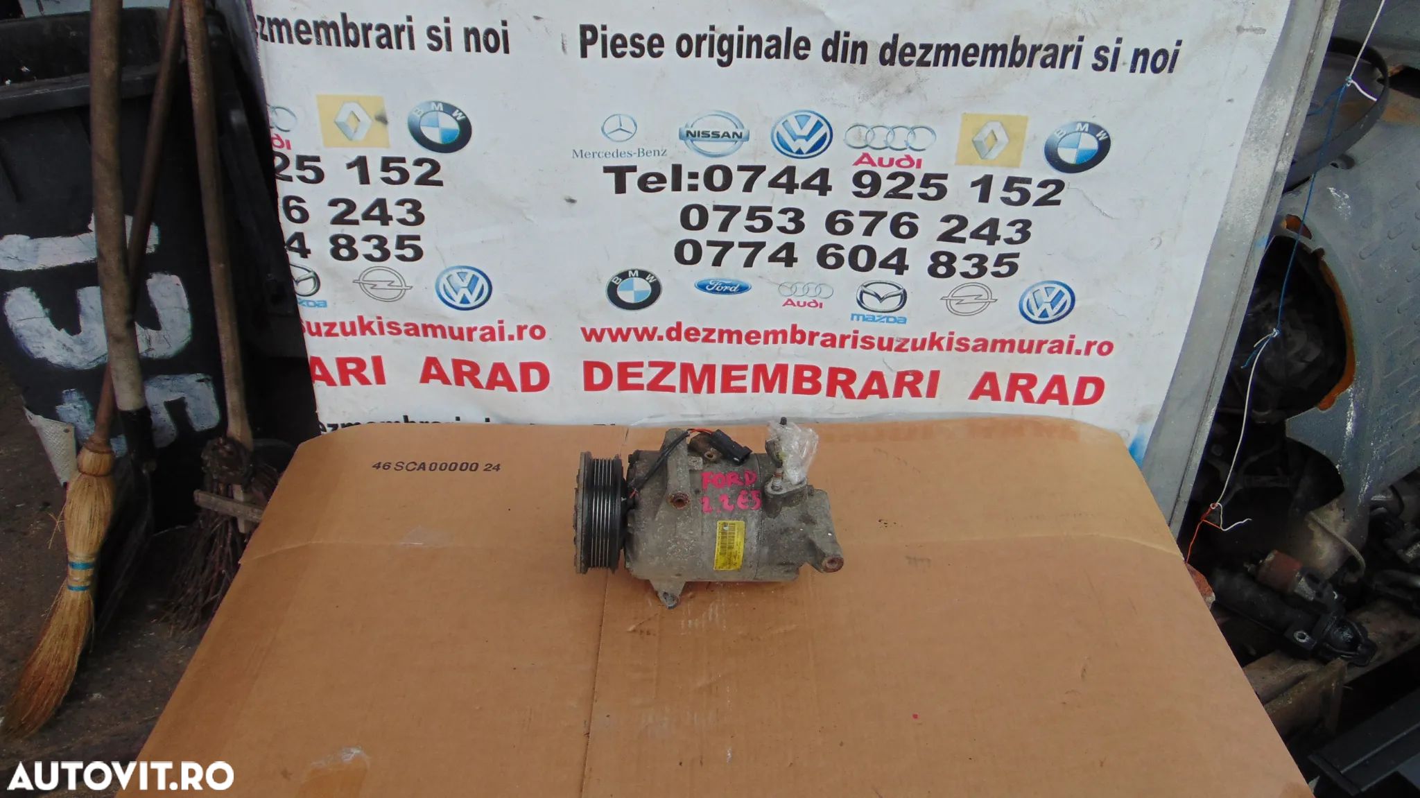 Compresor clima Ford Transit Custom 2.2 euro 5 dezmembrez - 1