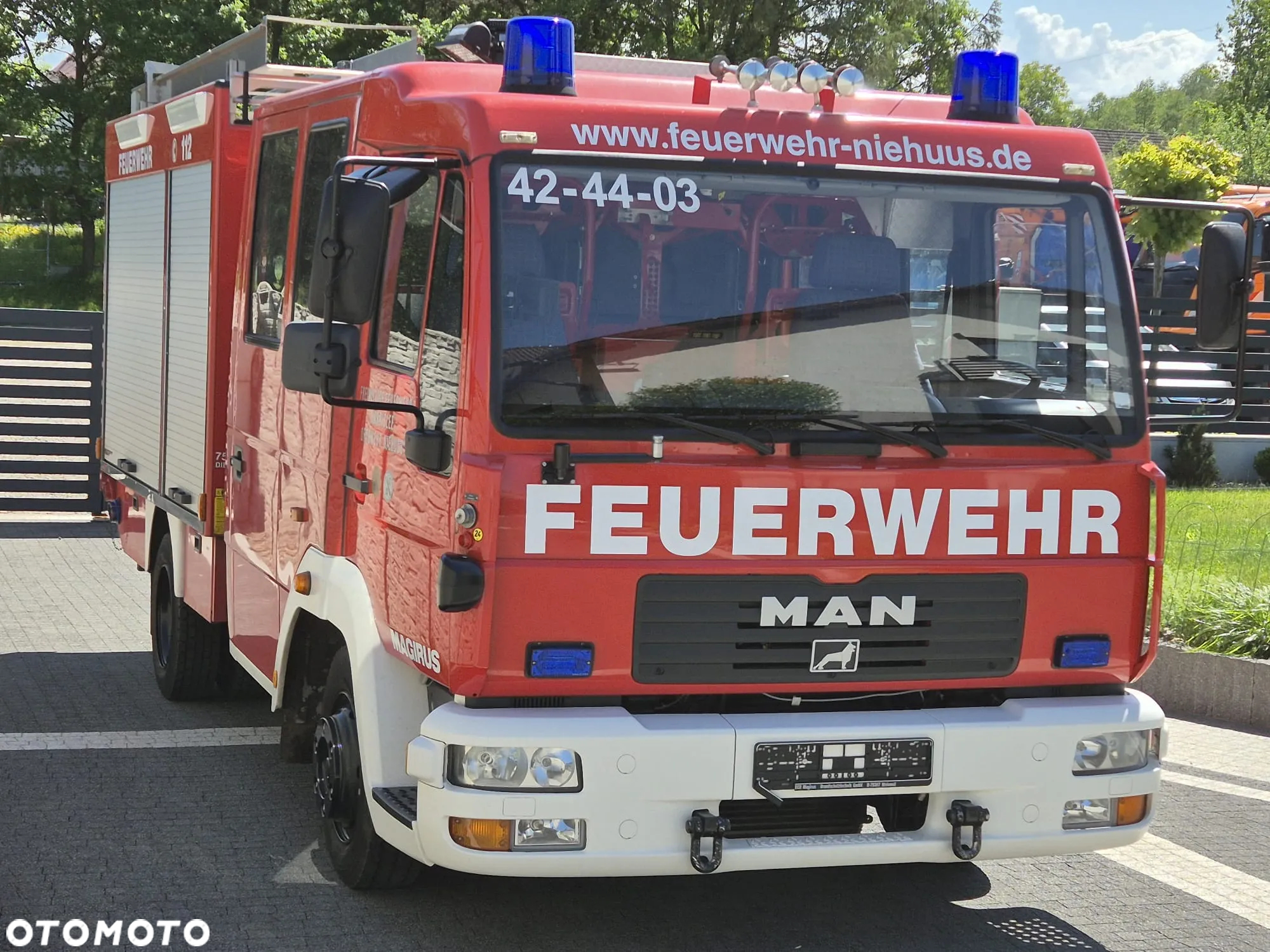 MAN L2000 Magirus Pożarniczy Strażacki - 2