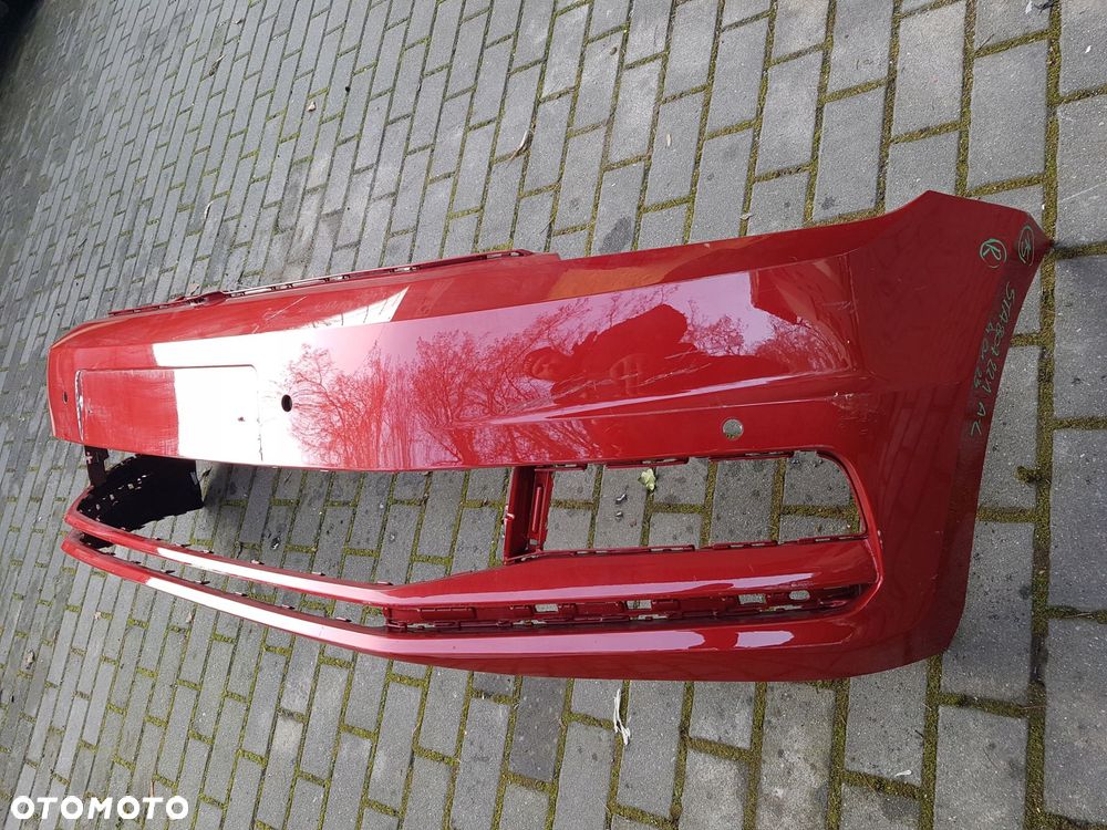 vw touran 15^ zderzak przód 5ta807221al - 2