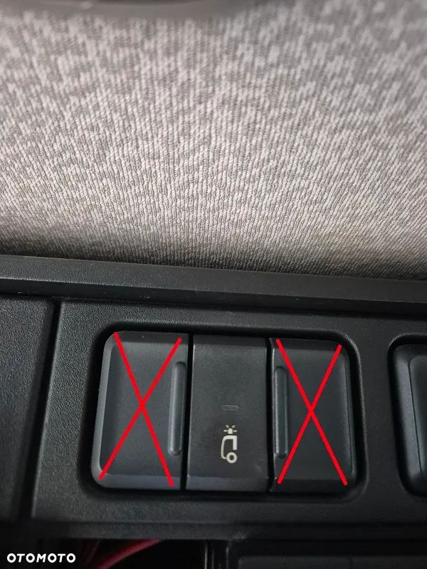 PRZEŁACZNIK WŁĄCZNIK KLAWISZ KOGUTÓW OSTRZEGAWCZYCH DAF XF 106 , CF , LF - 1