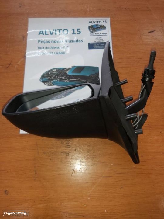 Retrovisor novo manual esquerdo Ford Fiesta 94 - 1