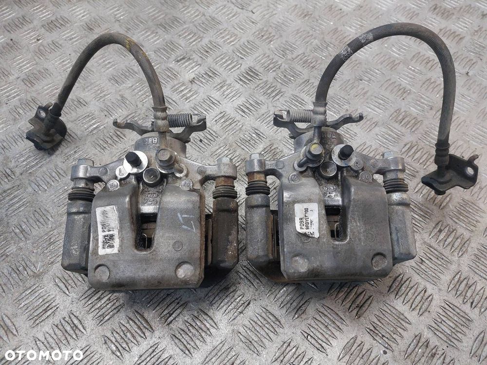 TARCZE HAMULCOWE TYŁ + ZACISKI KIA CEED III - 8