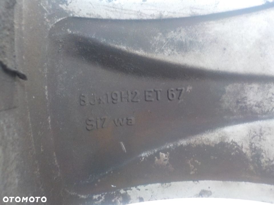 MERCEDES W251 FELGI ALUMINIOWE R19 8J ET67 5X112 PROSTE !! ODŚWIEŻONE - 9