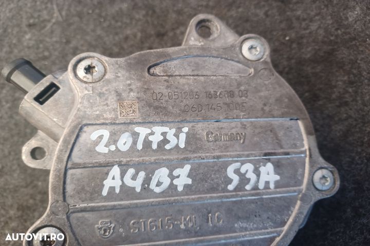 Pompa vacuum mecanica 06D145100E 2.0 TFSI  06D145701E 2.0 TFSI Audi A - 3