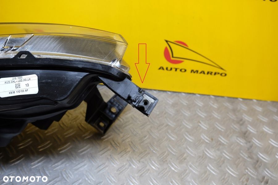 FORD RANGER V LIFT 2019-2022 REFLEKTOR LAMPA LED LEWA USA - 8