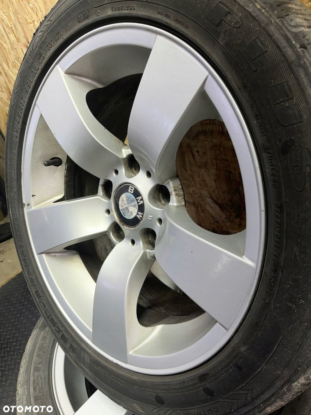 FELGI ALUMINIOWE 4X BMW E60 E61 8.0Jx17 5X120 ET20 STYLING 122 OE 6760615 - 7