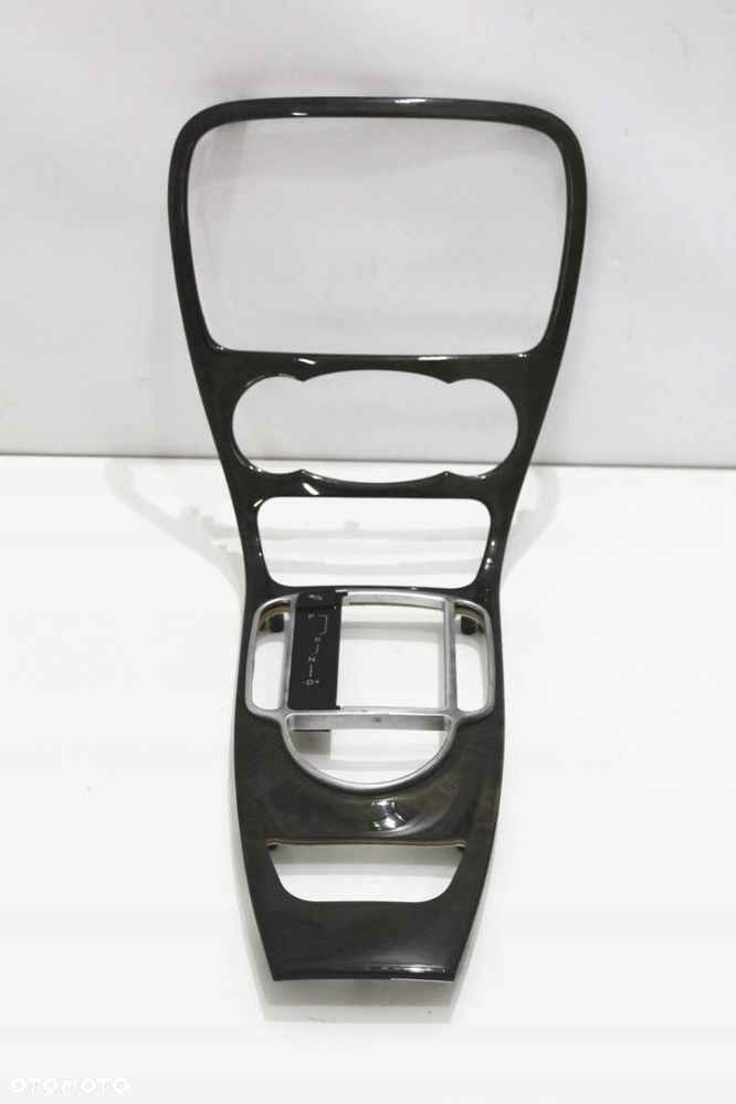 Ramka środkowa konsoli panel dekor drewno Mercedes SL R230 W230 SL500 SL350 - 3