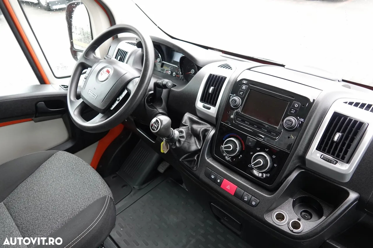 Fiat DUCATO / 2.3D / CAMION BASCULANTE ALUMINIU 3.2M / AER CONDIȚIONAT / KM 70.000 KM - 33