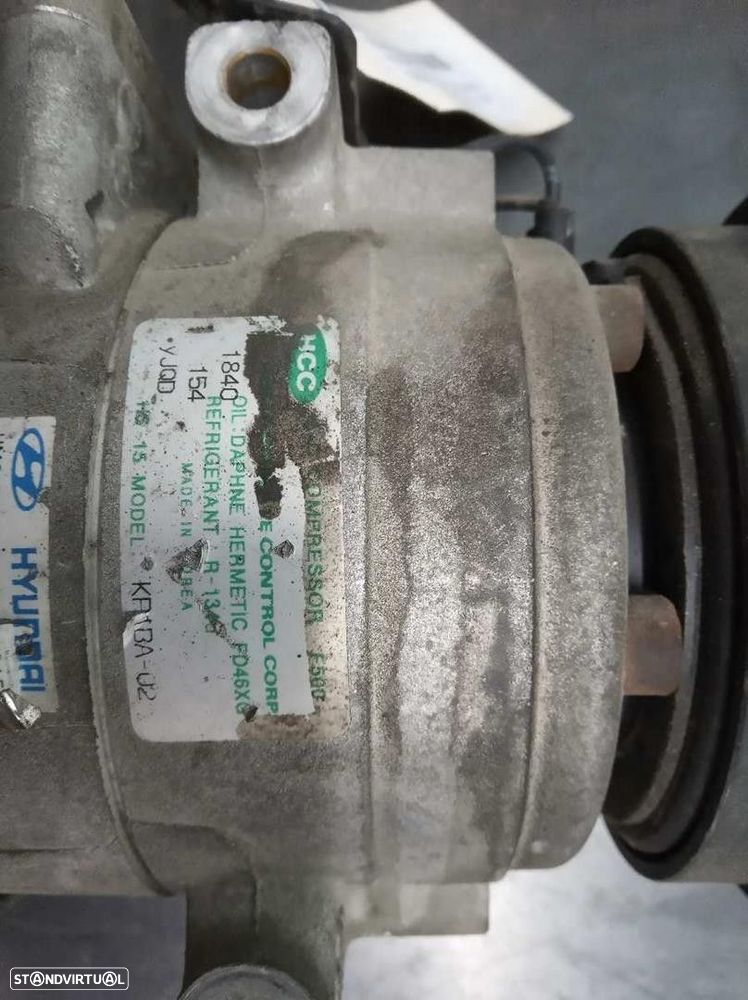 COMPRESSOR AR CONDICIONADO HYUNDAI GETZ 2004 -977011C150 - 4