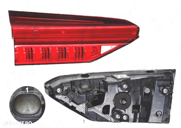 Lampa spate, stop Audi A6 (C8), 03.2018-, spate, stanga/dreapta, semnalizare dinamica; interioara; LED; fara ornament, ULO