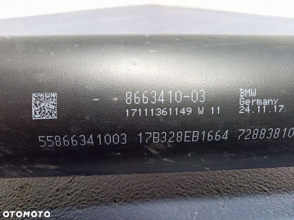 BMW 5 G30 G31 550I X-DRIVE WAŁ NAPEDOWY 8663410 - 4