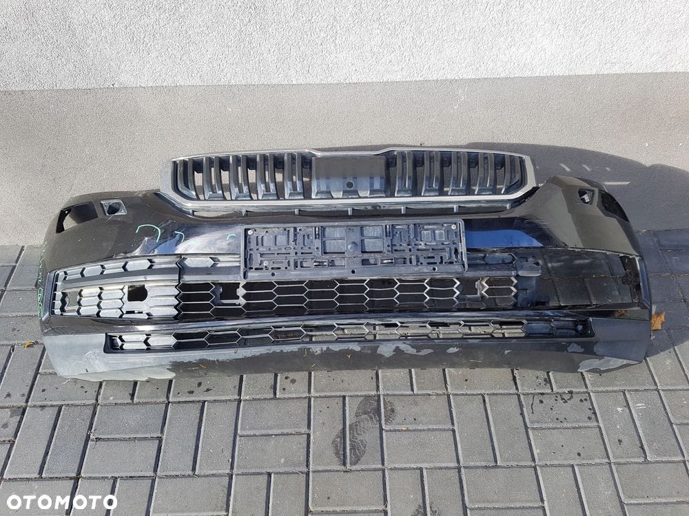 skoda kodiaq zderzak przód atrapa grill 565807221 - 1
