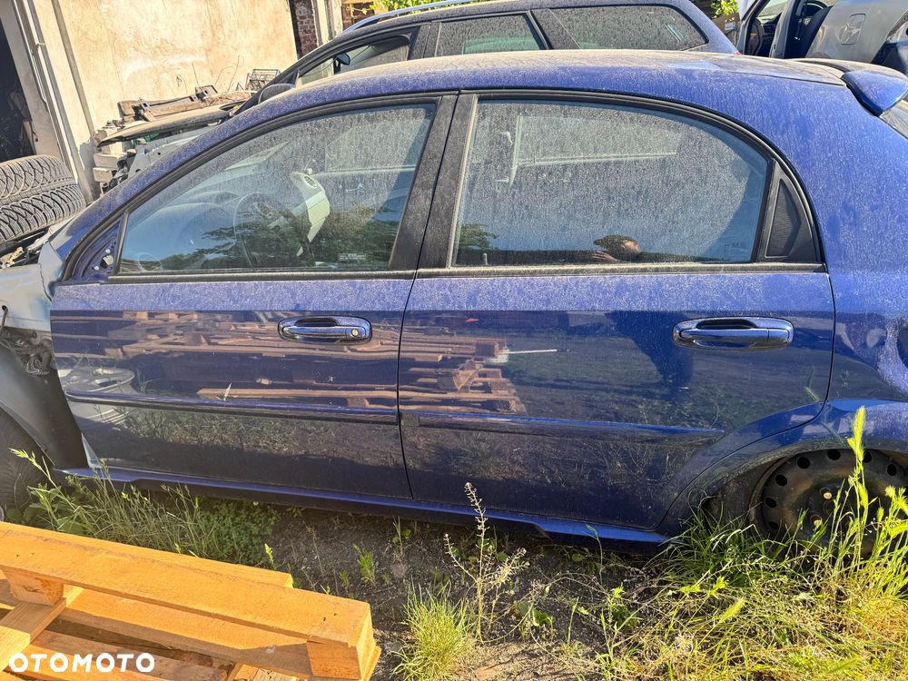 CHEVROLET LACETTI DRZWI LEWE PRZÓD TYŁ SZYBA ZAMEK PODNOŚNIK