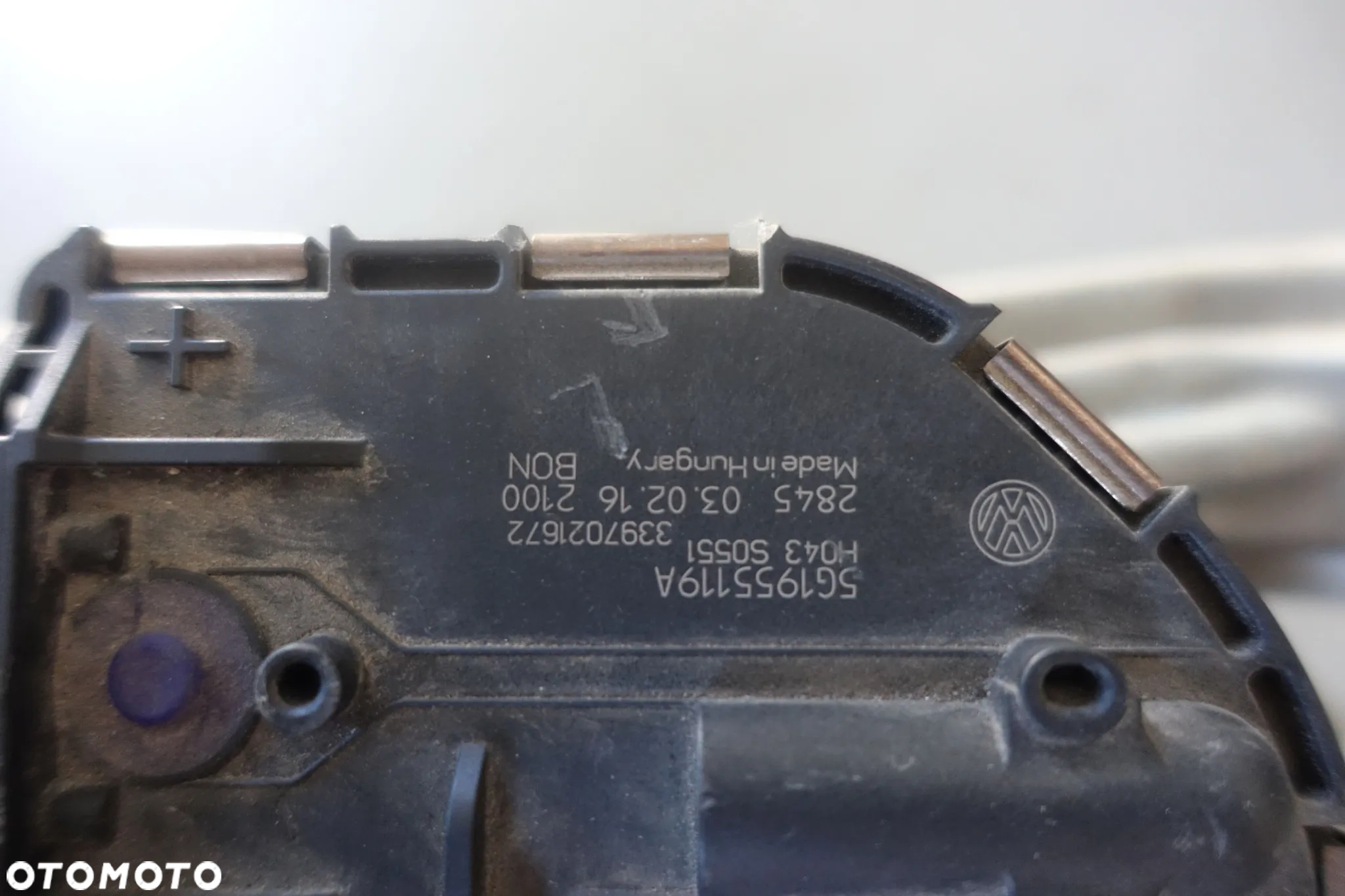 MECHANIZM WYCIERACZEK PRZÓD GOLF VII 16r. 5G1955023C - 4
