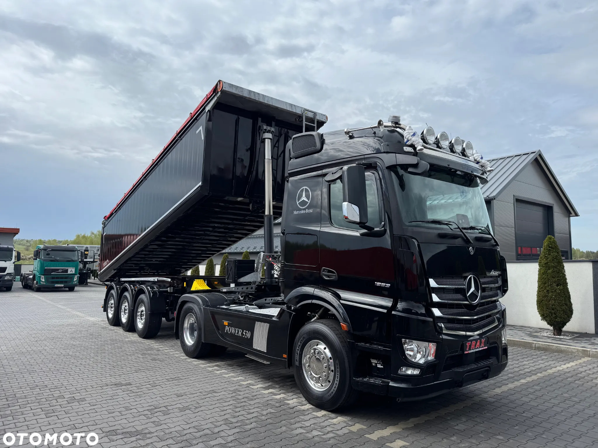 Schmitz Cargobull Naczepa wywrotka 30 m3 JAK NOWA !!! + Mercedes Actros 18.53 - 2