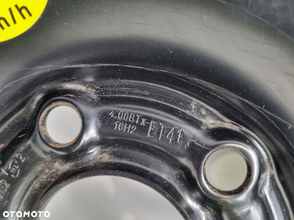KOŁO DOJAZDOWE ZAPASOWE Opel Vectra C Astra H 115/70 R16 2160132 5x110 - 3