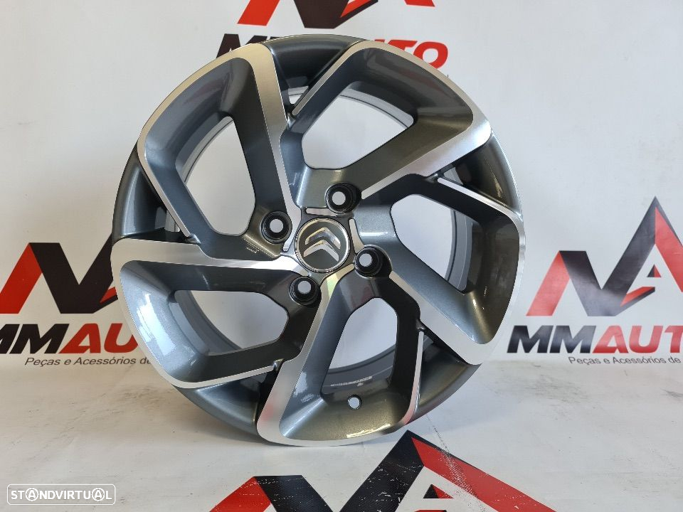 Jantes Citroen Gunmetal Polido 15 - 4
