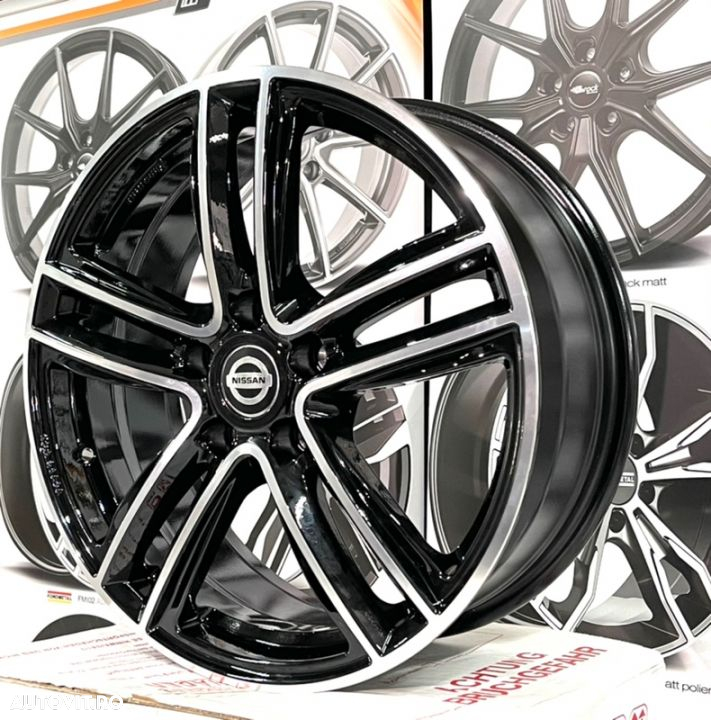 Jante Nissan Qasqai Juke Pulsar Murano Xtrail noi 17 inch - 3