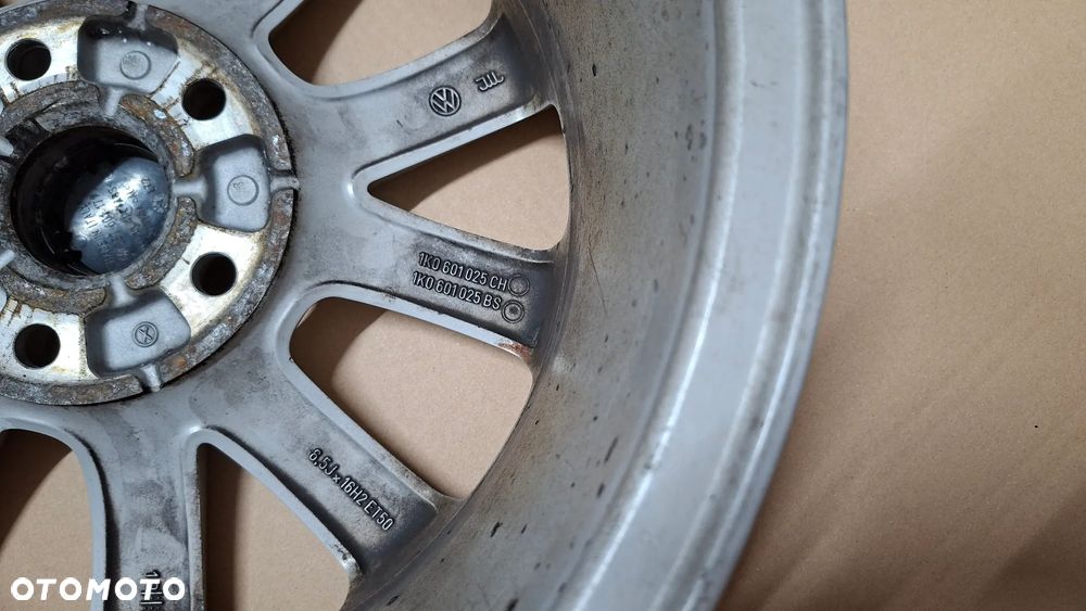 Felga Aluminiowa 16 VW Golf VI 5x112 ET 50 1K0601025CH - 9