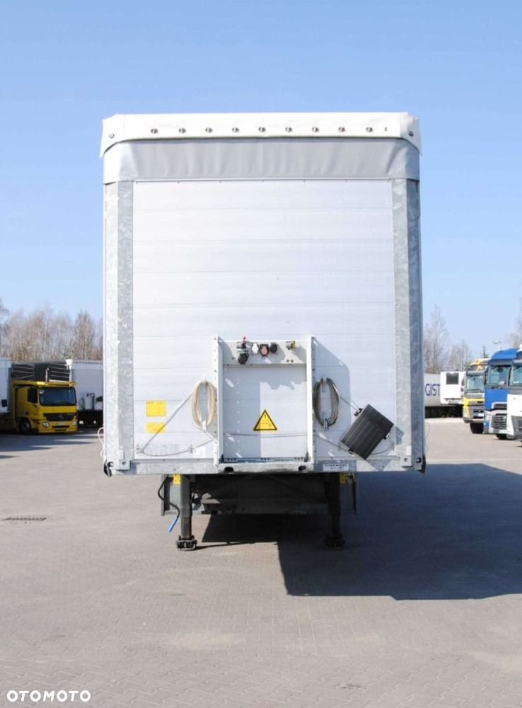 Schmitz Cargobull SCS kurtyna, podnoszona oś - 8