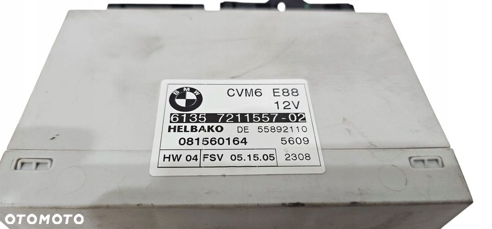 Bmw 1 E88 Cabrio Moduł Sterownik Dachu 7211557 9196591 9211493 9211494 - 6