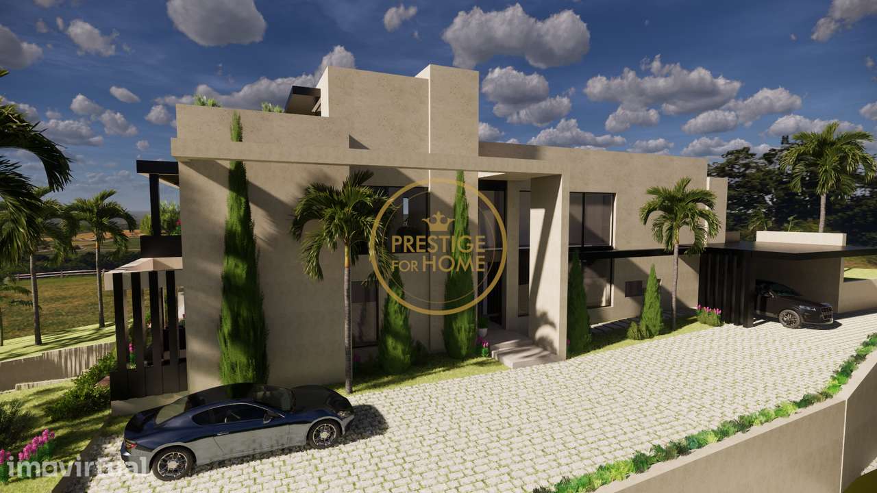terreno com projeto aprovado para construção d'uma moradia de excepção - Grande imagem: 2/12