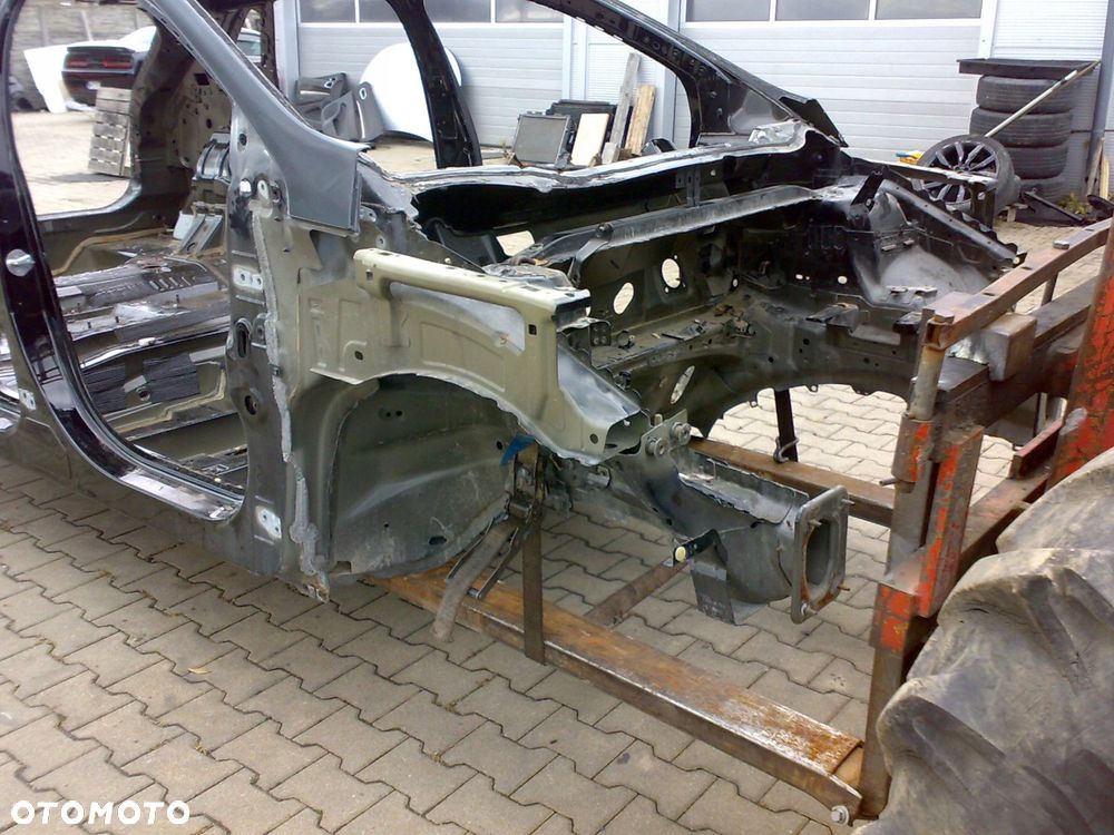 ford edge mk2 2015 2021 ćwiartka przednia prawa przód fartuch słupek czarna - 1