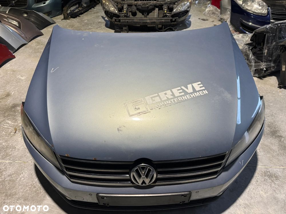 PRZÓD KOMPLETNY ZDERZAK PDC MASKA PAS REFLEKTOR VW PASSAT B7 - 14