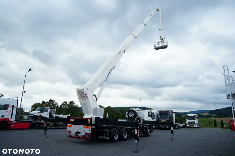 MAN TGS 26.400 /  PODNOŚNIK KOSZOWY / 6x4 / PALFINGER WT 530  / WYSOKOŚĆ ROBOCZA 53 M /  / UDŹWIG 600 KG-  5 OSÓB  / MANUAL - 5