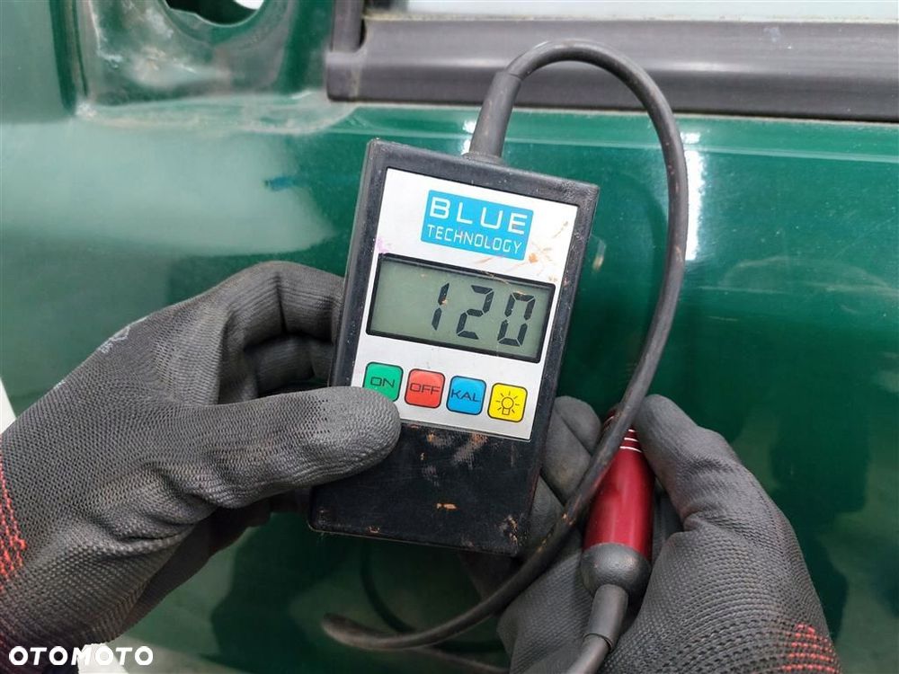 Drzwi przednie lewe przód Fiat Panda II 5 DRZWI 2006-2013 LIFT ZIELONY - 2