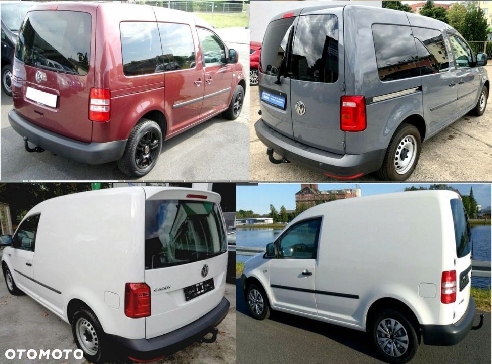 HAK HOLOWNICZY + MODUŁ + WIĄZKA 7 PIN VOLKSWAGEN VW CADDY 2004-2020 3+ 4 2K MAX MAXI - 5