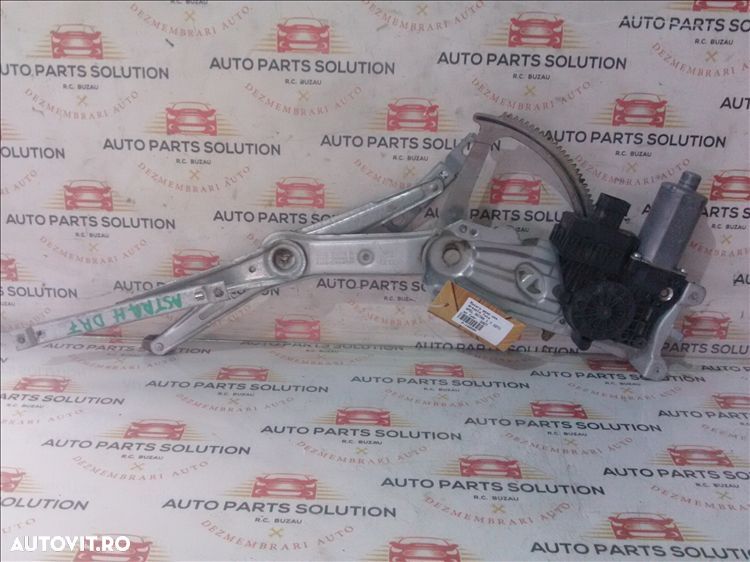 macara geam usa dreapta fata opel astra 1.7 cdti an fabr. 2007 - 1