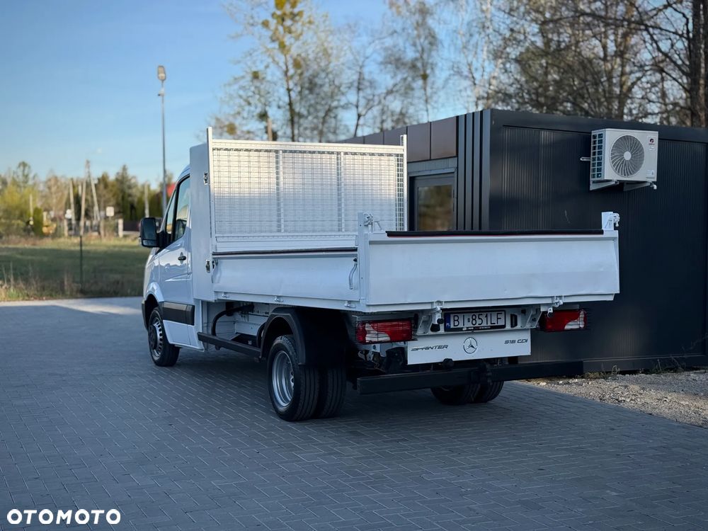 Mercedes-Benz Sprinter 516 CDI / Wywrotka JPM / 2.143cm3 OM651 163KM / 2018 Rok Produkcji / 194.262KM Przebieg / Bliźniaki Podwójne Koła / ZAREJESTROWANY W PL - 11