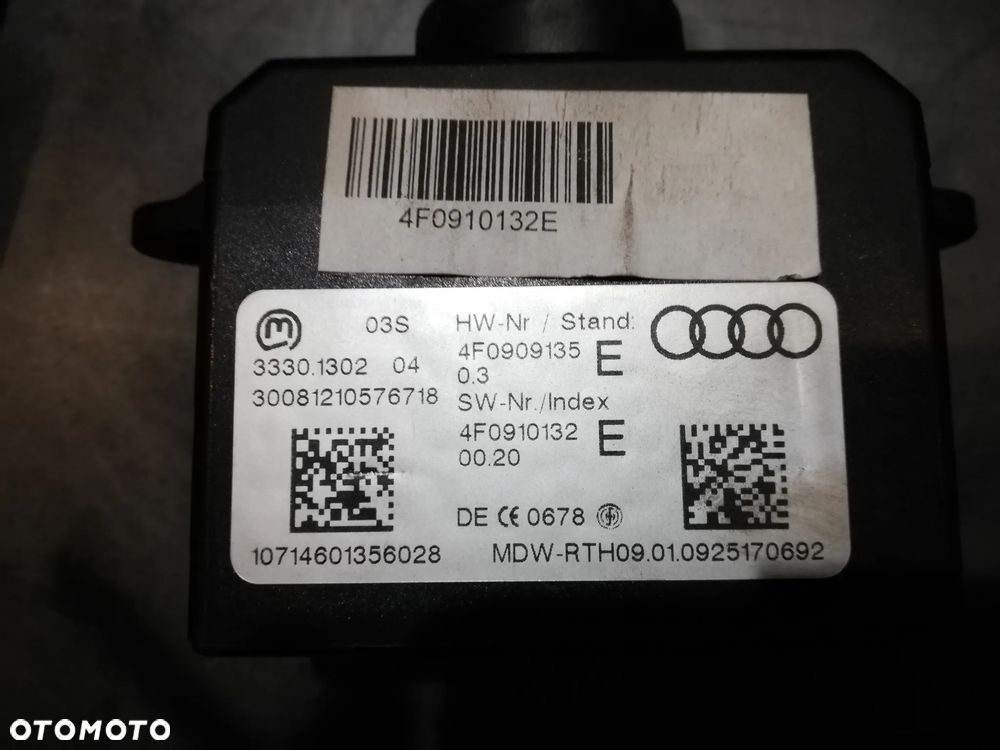 Audi Q7 4L 2009 Sterownik / Moduł ECU 4L1910401D 4F0909135E 4L0920981P 4F0905852D - 3