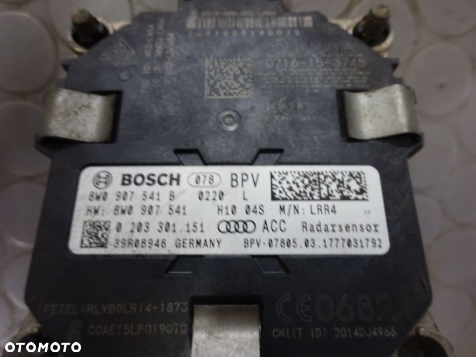 8W0907541B 8W0907561B radar ACC Distronic Audi A4 B9  8W0 czesci  LEGALNY - 3