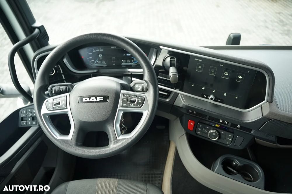 DAF XF 480 / CORTINĂ / 6X2 / I-PARK COOL / PUNTE RIDICATĂ / ȘINGĂ BOGIE / CONTRACT DE REPARAȚIE POST-SERVICE - 29