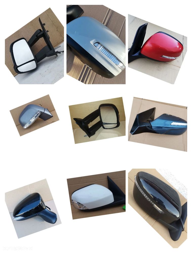 Lusterko Lewe prawe Opel Astra J K L Corsa E F Cascada Crossland Mokka Insignia Grandland Europa - 1