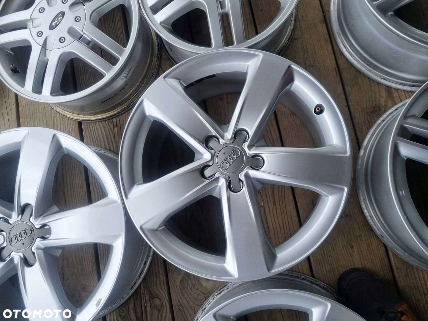 AUDI 4G0 A6 B7,A4 B8,Q5 alu 7,5X18 ET37 5X112 4szt.db stan - 3