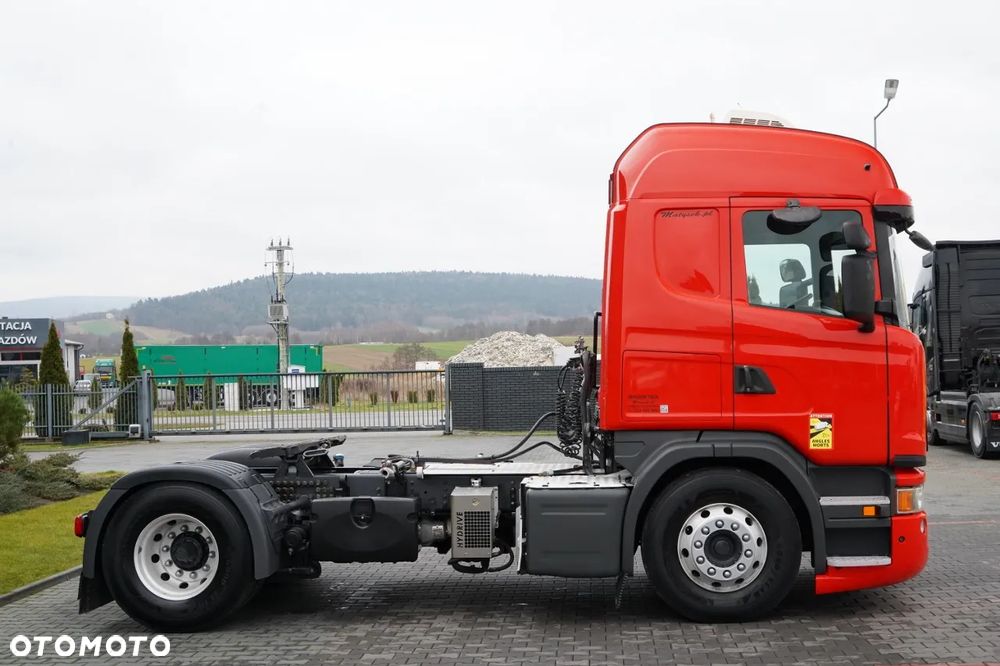 Scania G 410 / RETARDER / KOMPRESOR DO WYDMUCHYU MOUVEX / HYDRAULIKA / RETARDER / PEŁNY ADR / KLIMA POSTOJOWA - 9