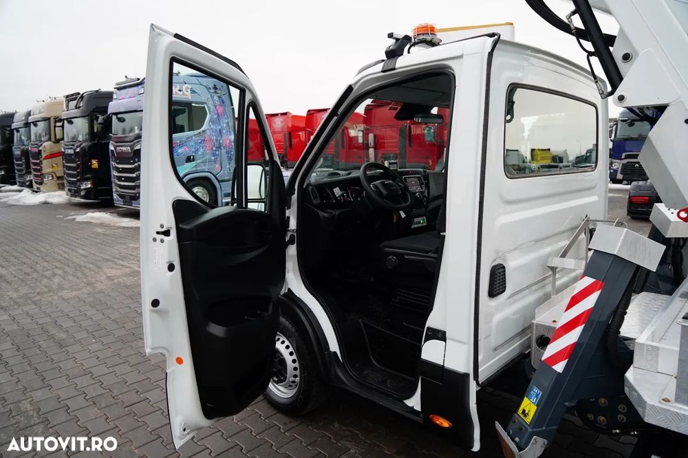 Iveco 35-140 / Platformă de lucru aeriană / FRANCE ELEVATEUR 141 TLE / 4 SUPPORTURI / MANUALĂ / 2020 - 26