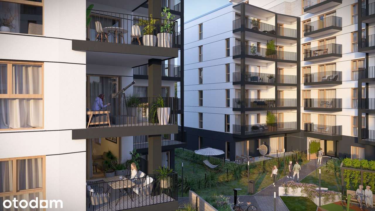 1-pokojowe mieszkanie 41m2 + balkon