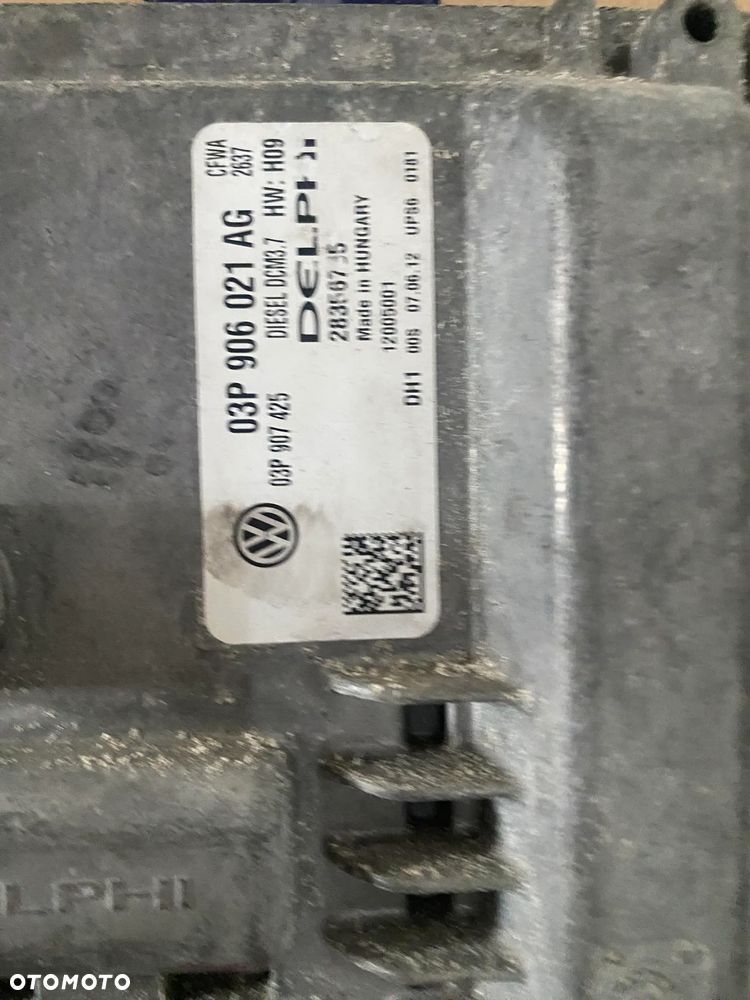 VW POLO 1.2TDI STEROWNIK SILNIKA 03P906021AG - 2