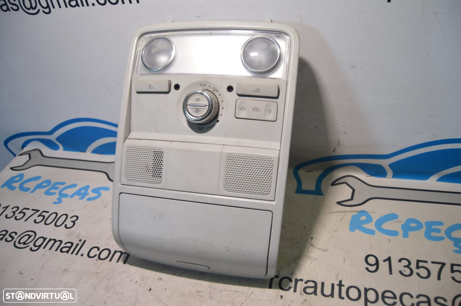 LUZ LUZES INTERIOR PLAFONIER TETO TEJADILHO FRENTE FRONTAL CENTRAL COMANDOS PAINEL CONTROLO VW VOLKSWAGEN 1K0867489E 1K0867489 1K9959561 1K0868837E 1K0868837 1K0947105AT 1K0947105 VW VOLKSWAGEN SHARAN 7N 2.0 TDI 140CV CFF CFFB GOLF VI 6 MK6 1K 1K1 TIGUAN 5N SEAT ALHAMBRA - 10