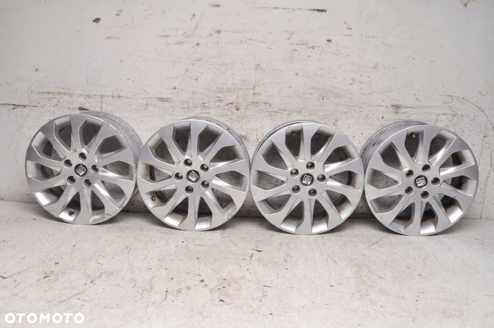 SEAT LEON ALTEA TOLEDO III FELGI ALUMINIOWE R16" 6.5J 5X112 ET46 5F0601025A - 1