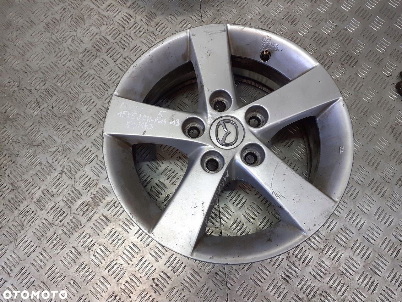 FELGI 15” ALUMINIOWE KOMPLET MAZDA 5 - 6