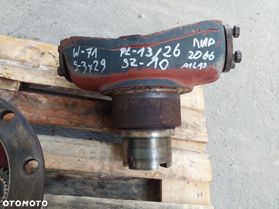 ZWOLNICA ZE ZWROTNICĄ SKRĘTNA KOPARKA O&K MH4  [W-71, S-3X29, SZ-10 , P-13Z / 26F][NAP 2066] - 12
