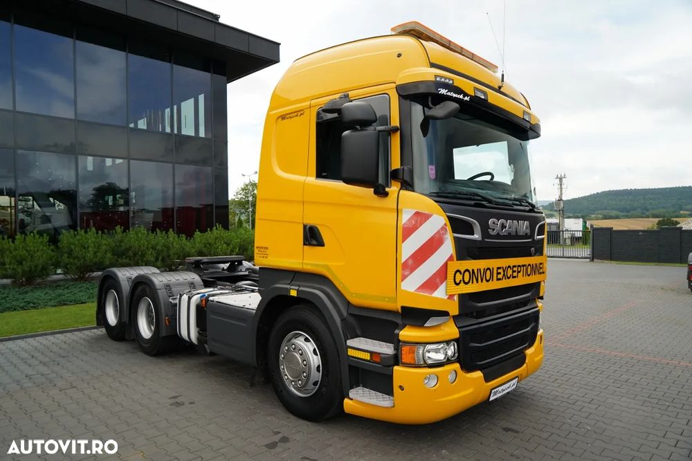 Scania R 520 / V8 / 6x4 / MTA: 110 TONE / I-PARK COOL / TRACTOR CU 3 AXE / EURO 6 - 2