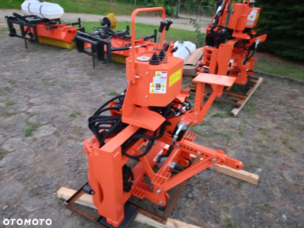 Koparka do ciągnika z własną pompą hydrauliczną BHMS175 + przesuw Mikrus Troll GEOGRASS Raty Transport - 6